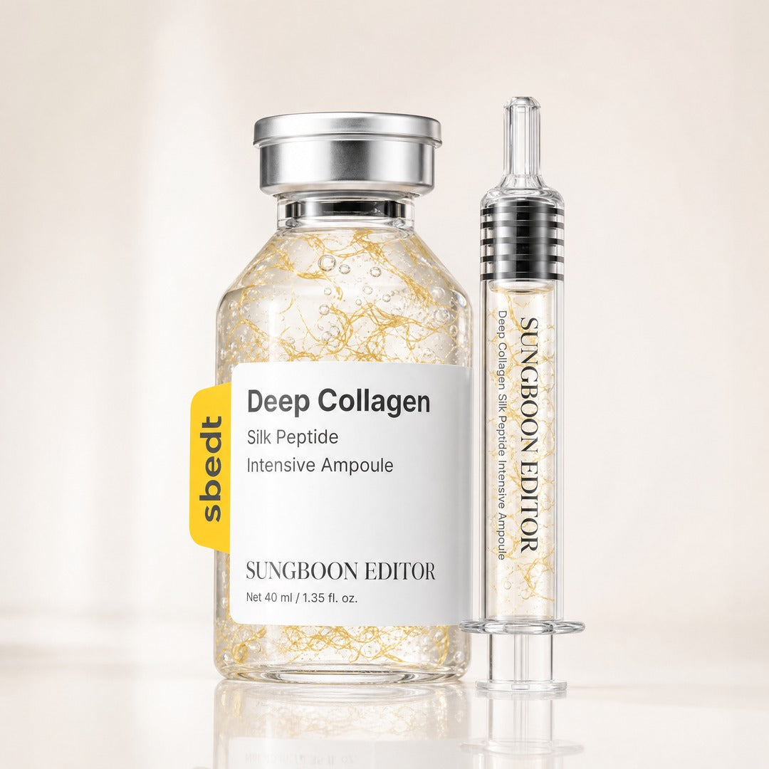 Ampolla Deep Collagen de 40 ml con su aplicador dosificador