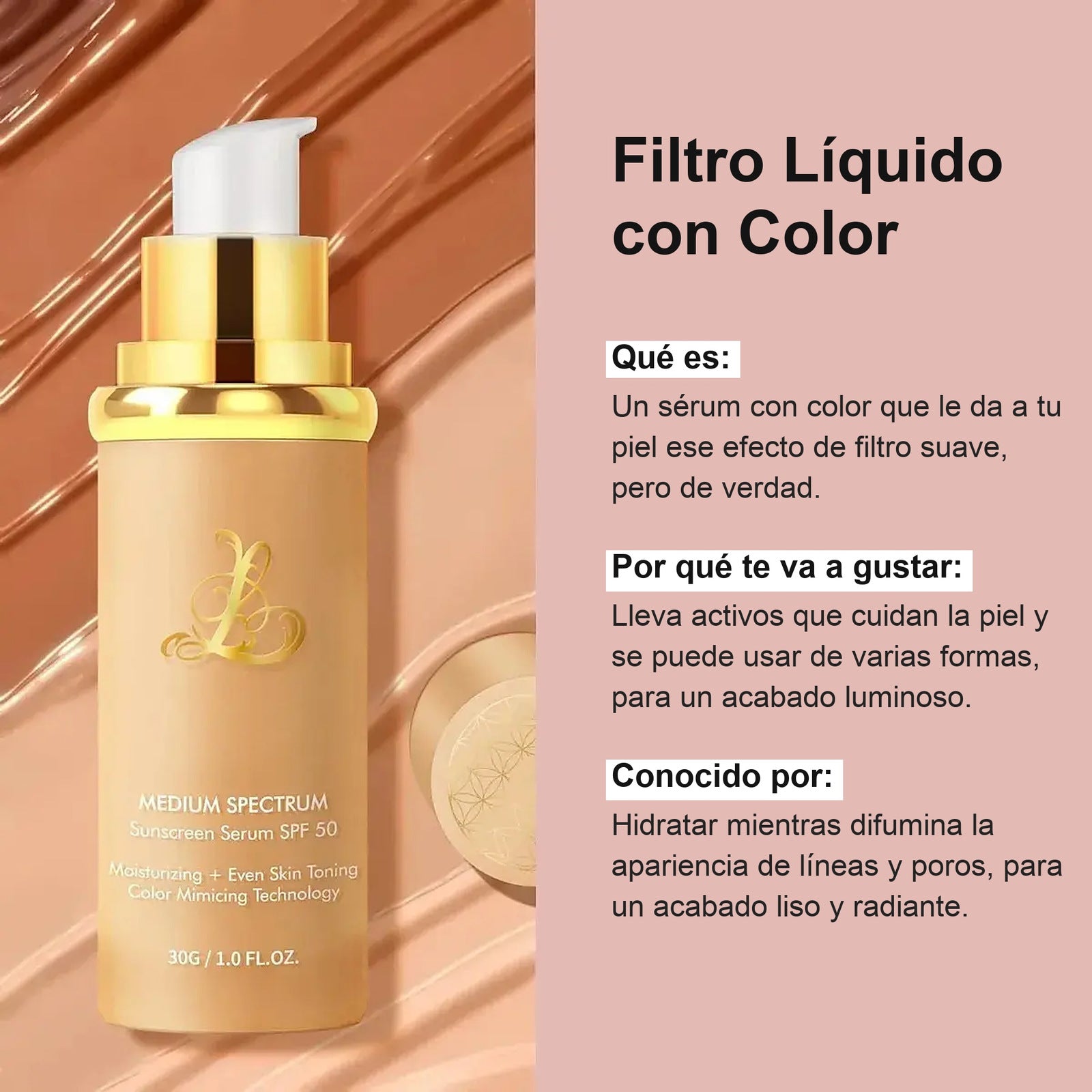Filtro líquido con color · qué es y por qué te va a gustar