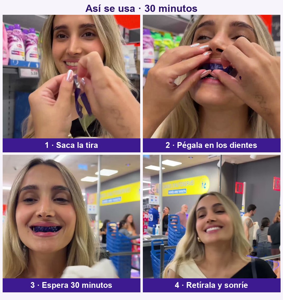 Cómo se usa en 4 pasos, 30 minutos