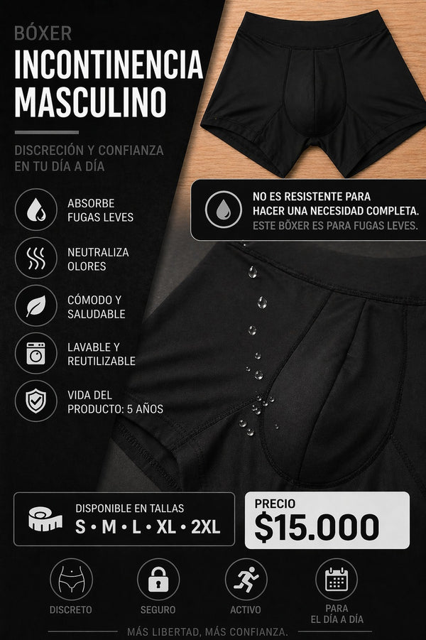 Boxer incontinencia