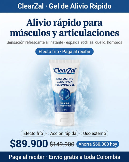 ClearZal Gel Alivio Rápido