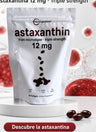 Astaxantina 12mg · Antioxidante para tus Ojos · 90 Softgels