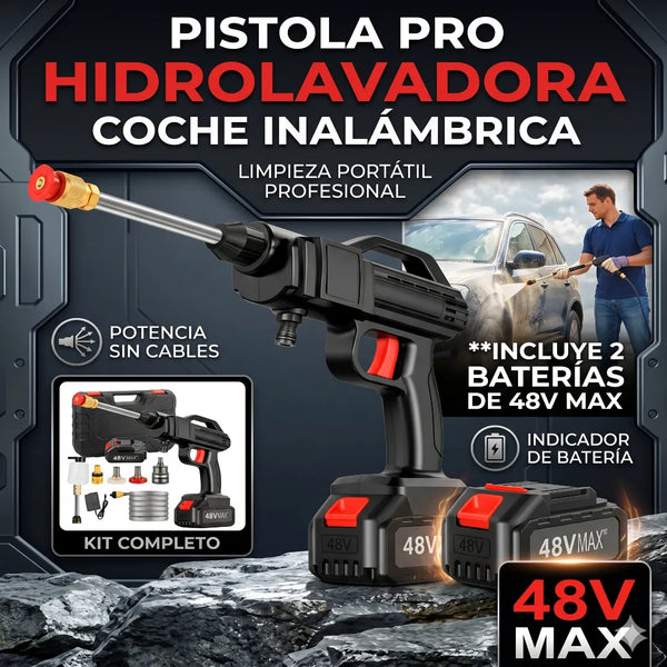 Hidrolavadora 6 CHORROS 2 BATERIAS