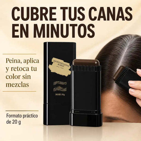 Barra Cubrecanas con Peine · Retoque de Raíz 20 g
