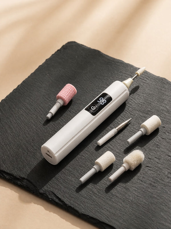 Pulidor de Uñas Eléctrico Digital · Manicure y Pedicure 2 en 1