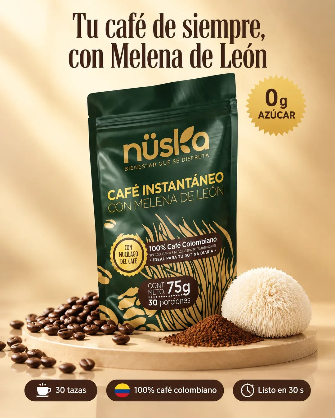 Café Nüska: tu café de siempre, con melena de león