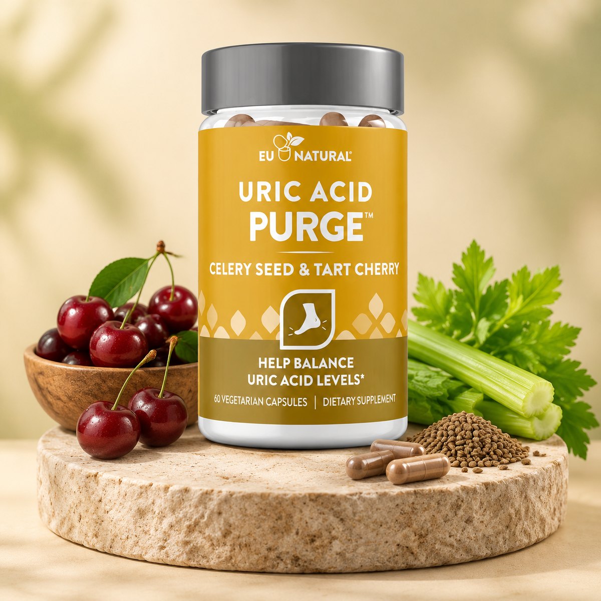 Uric Acid Purge 60 cápsulas