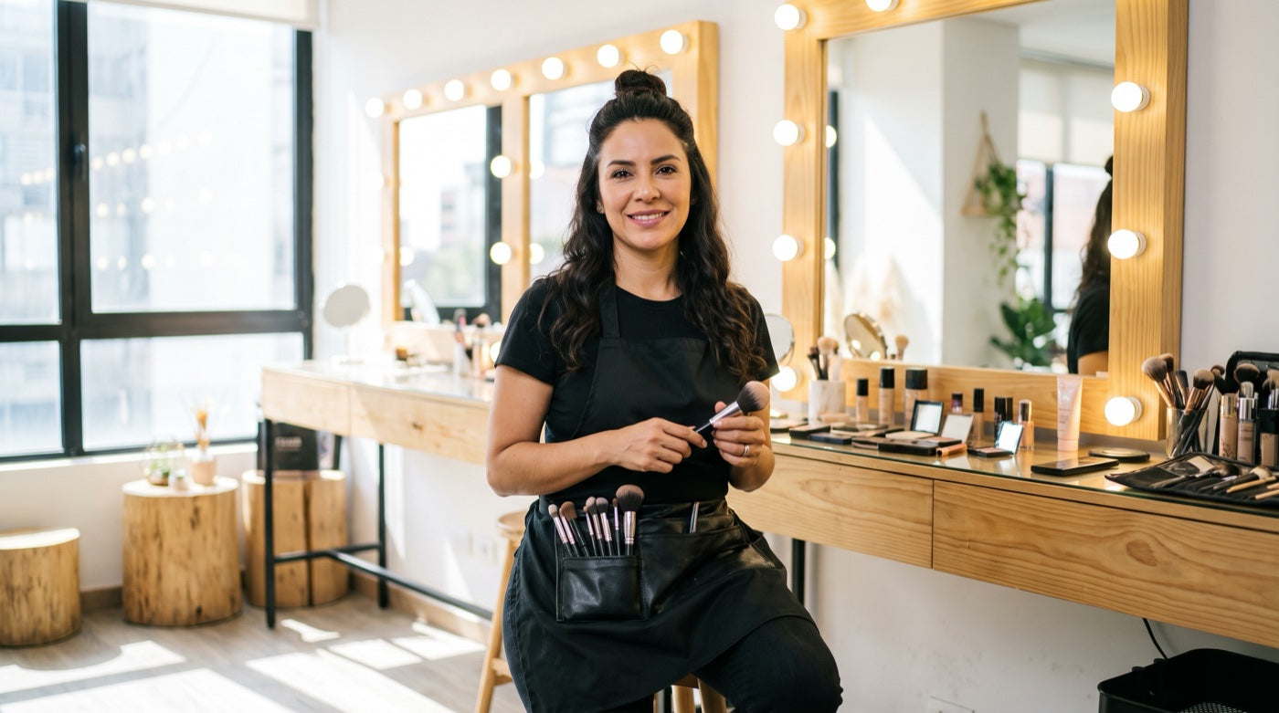 Daniela Castaño, maquilladora profesional con 18 años de experiencia