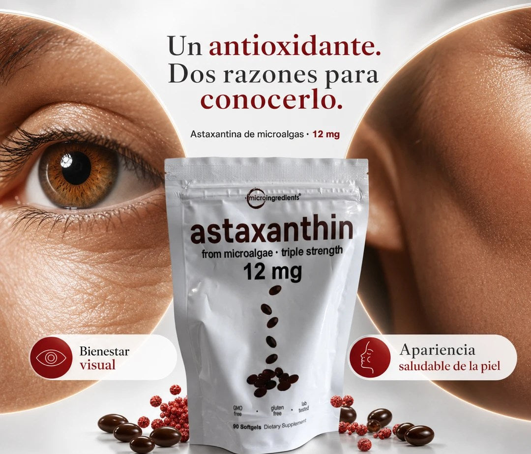 Un antioxidante, dos razones: bienestar visual y piel saludable