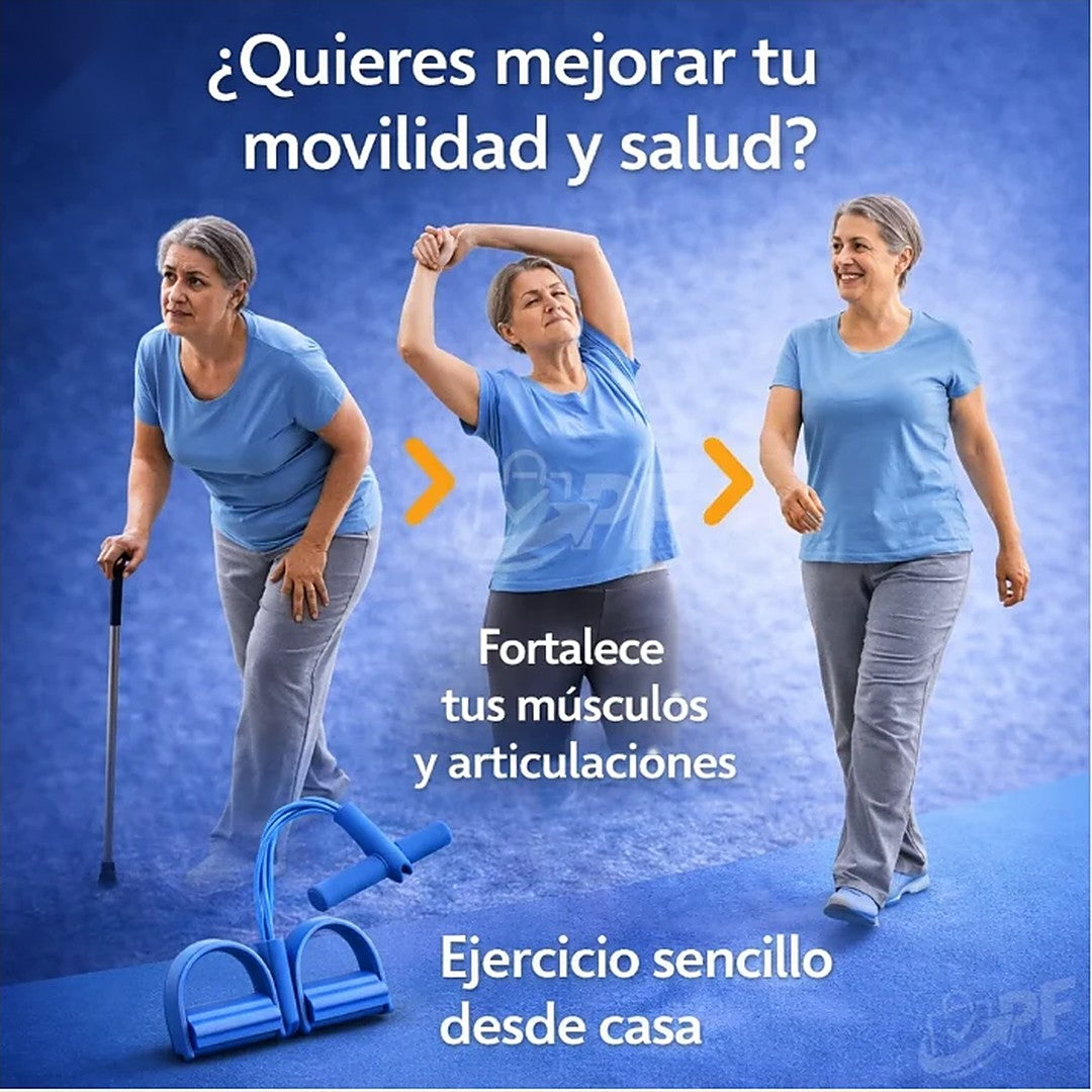 Ejercicio sencillo desde la casa para fortalecer músculos y articulaciones