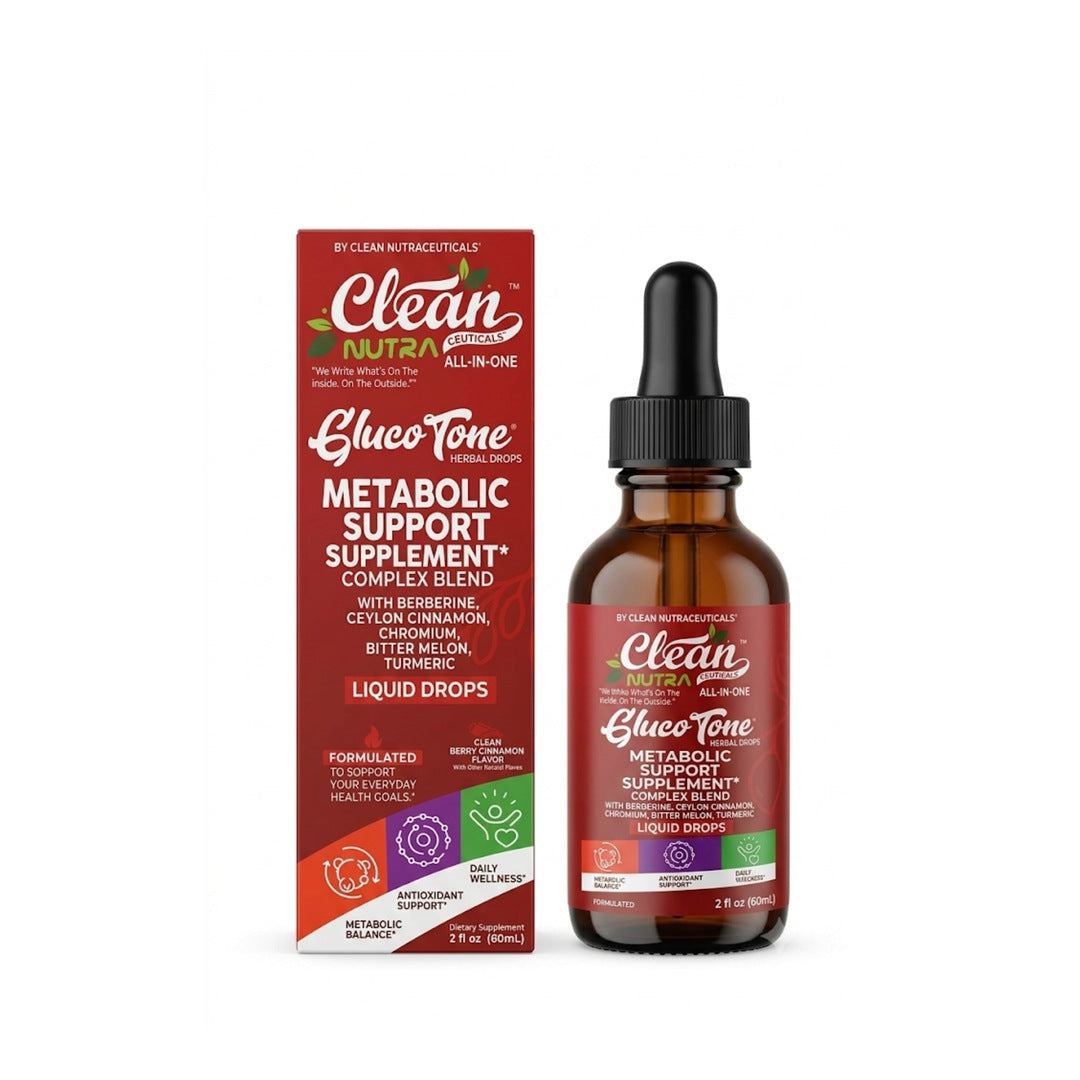 La etiqueta de frente: apoyo metabólico, 60 ml