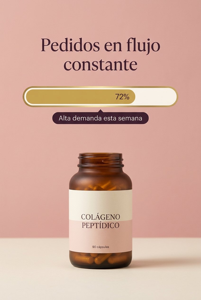 Pedidos en flujo constante