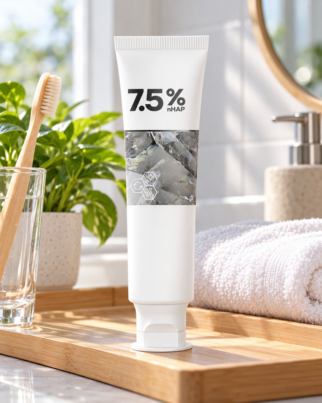 Crema dental con nano-hidroxiapatita 7,5 % de 120 g