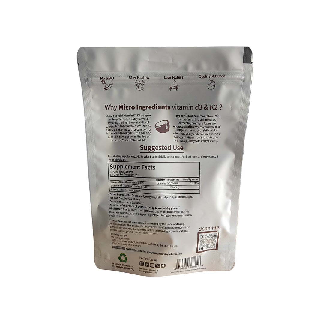 Tabla nutricional e información del fabricante