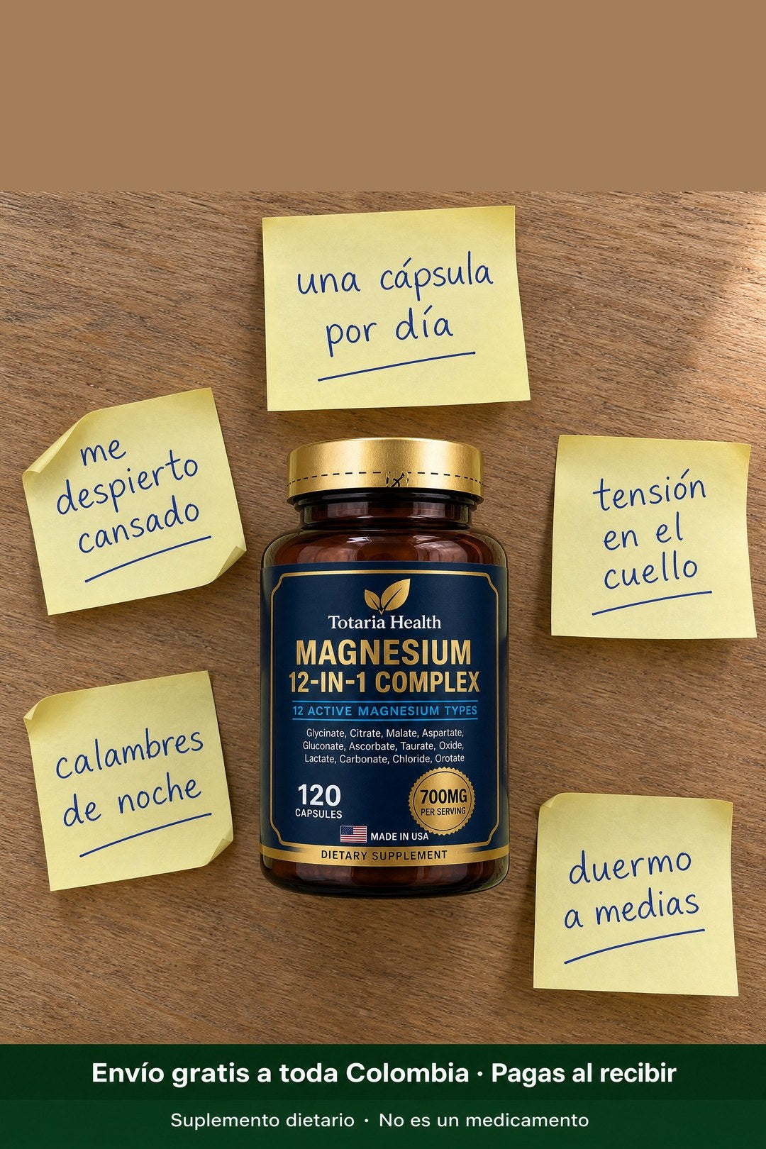 Me despierto cansado, calambres de noche, tensión en el cuello, duermo a medias