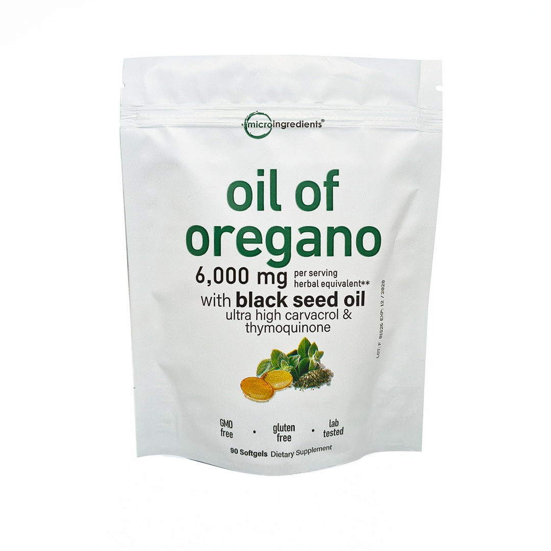 El frente del empaque: 90 softgels