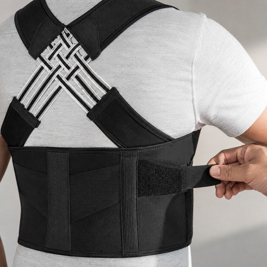 Ajuste de la correa lateral con velcro