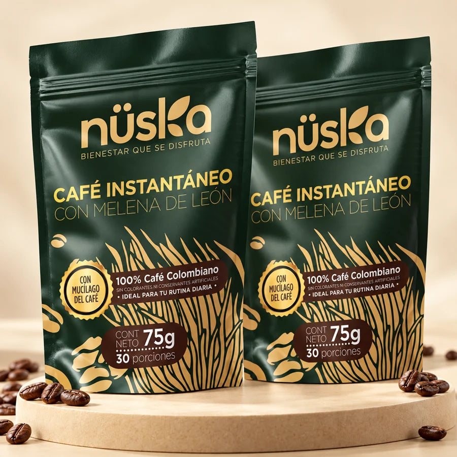 2 bolsas de Café Nüska