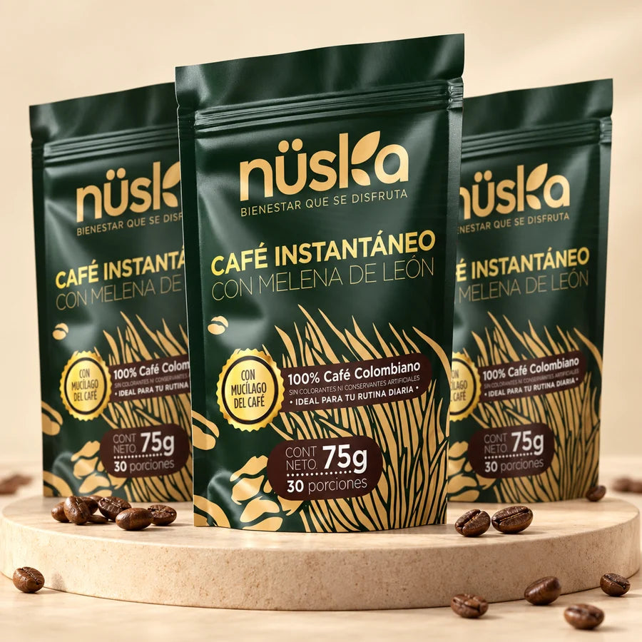 3 bolsas de Café Nüska